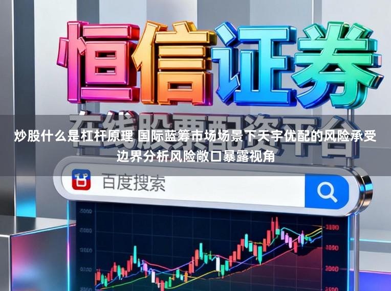 炒股什么是杠杆原理 国际蓝筹市场场景下天宇优配的风险承受边界分析风险敞口暴露视角