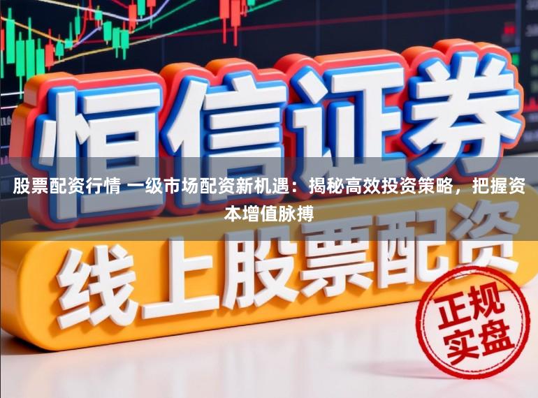 股票配资行情 一级市场配资新机遇：揭秘高效投资策略，把握资本增值脉搏