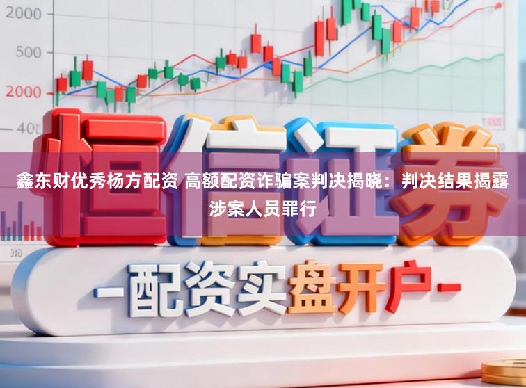 鑫东财优秀杨方配资 高额配资诈骗案判决揭晓：判决结果揭露涉案人员罪行