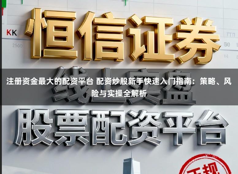 注册资金最大的配资平台 配资炒股新手快速入门指南：策略、风险与实操全解析